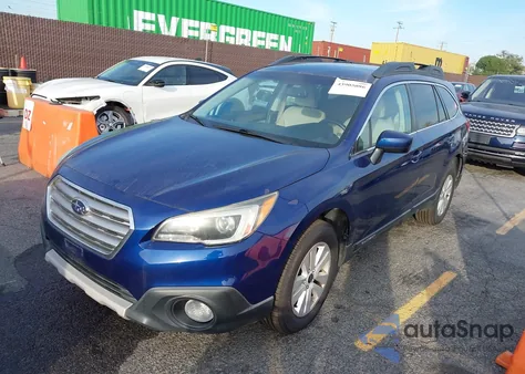 2015 Subaru Outback 2.5I Premium z USA, uszkodzony, nr VIN 4S4BSACC8F3214607
